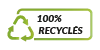 100% recyclés 100% recyclés